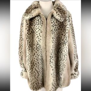 Dennis Basso Reversible Faux Fur